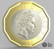 Royal Mint £1 coin artist impression.