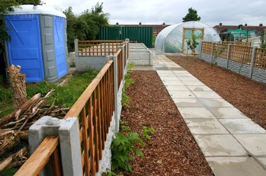 Allotment Community Plot view from main gate.